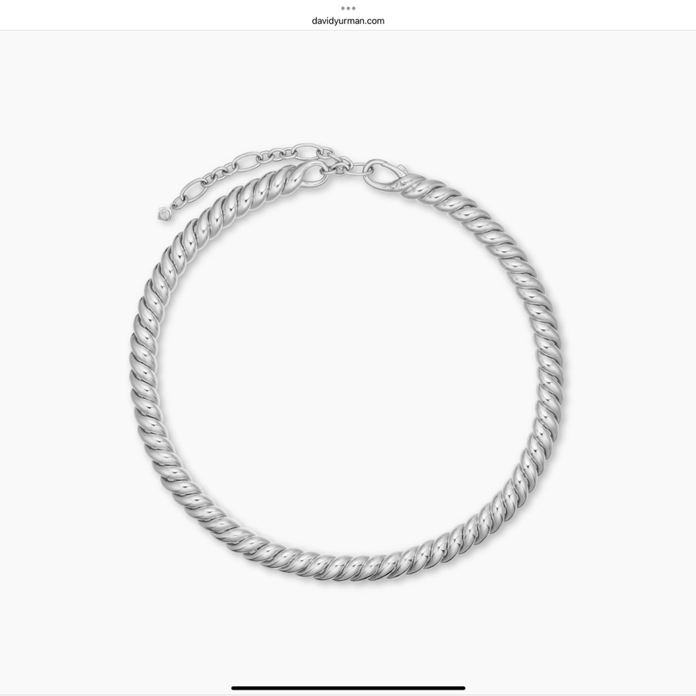 David Yurman Sculpted Cable Necklace